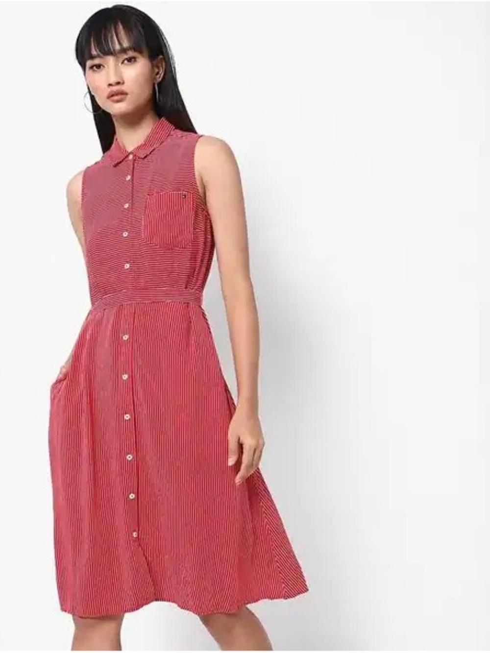 Tommy Hilfiger Stripes Dress w/ Belt